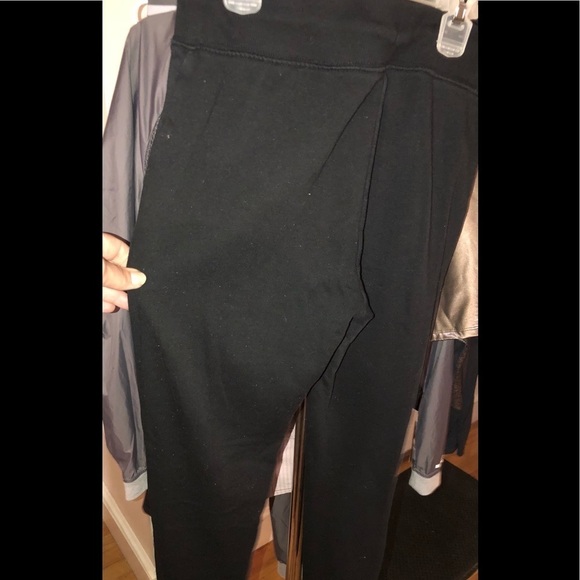 H&M Divided size small pull on tie waist black joggers casual w/ pockets - Picture 8 of 11